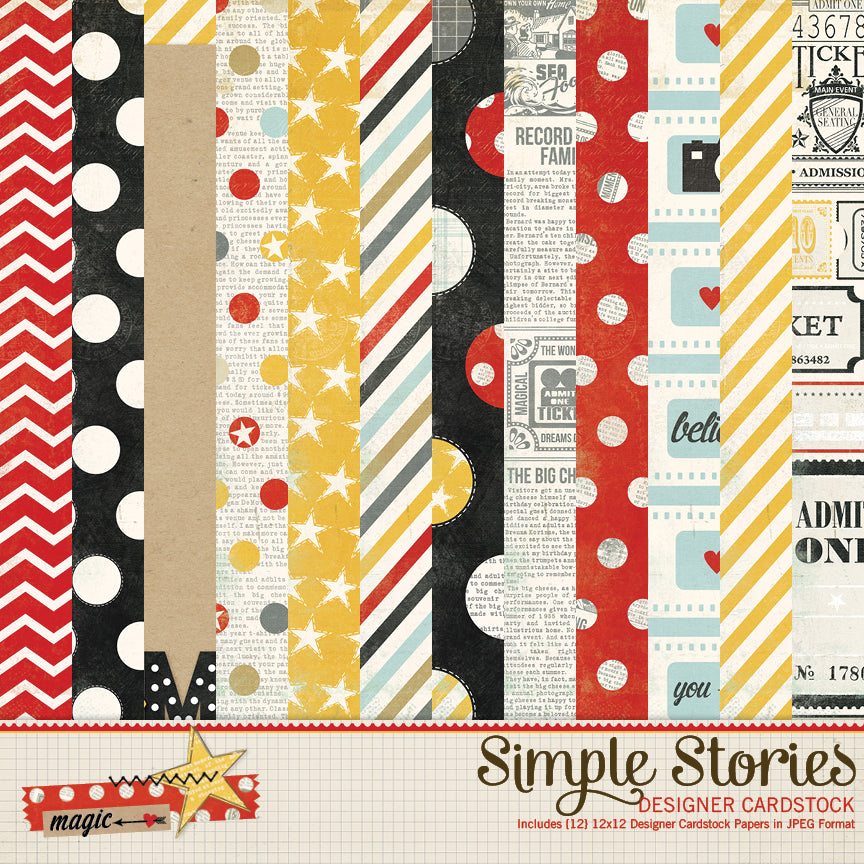 Say Cheese 1 Digital Paper Kit