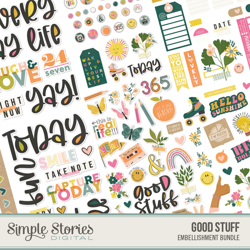 Good Stuff Digital Embellishment Bundle