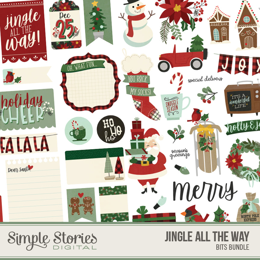 Jingle All The Way Digital Bits Bundle