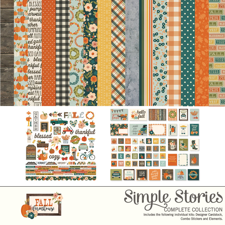 Fall Farmhouse Digital Collection Kit