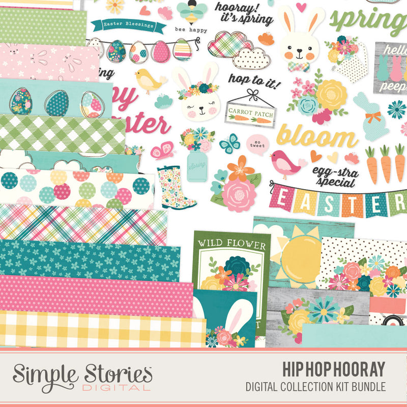 Hip Hop Hooray Digital Collection Kit Bundle