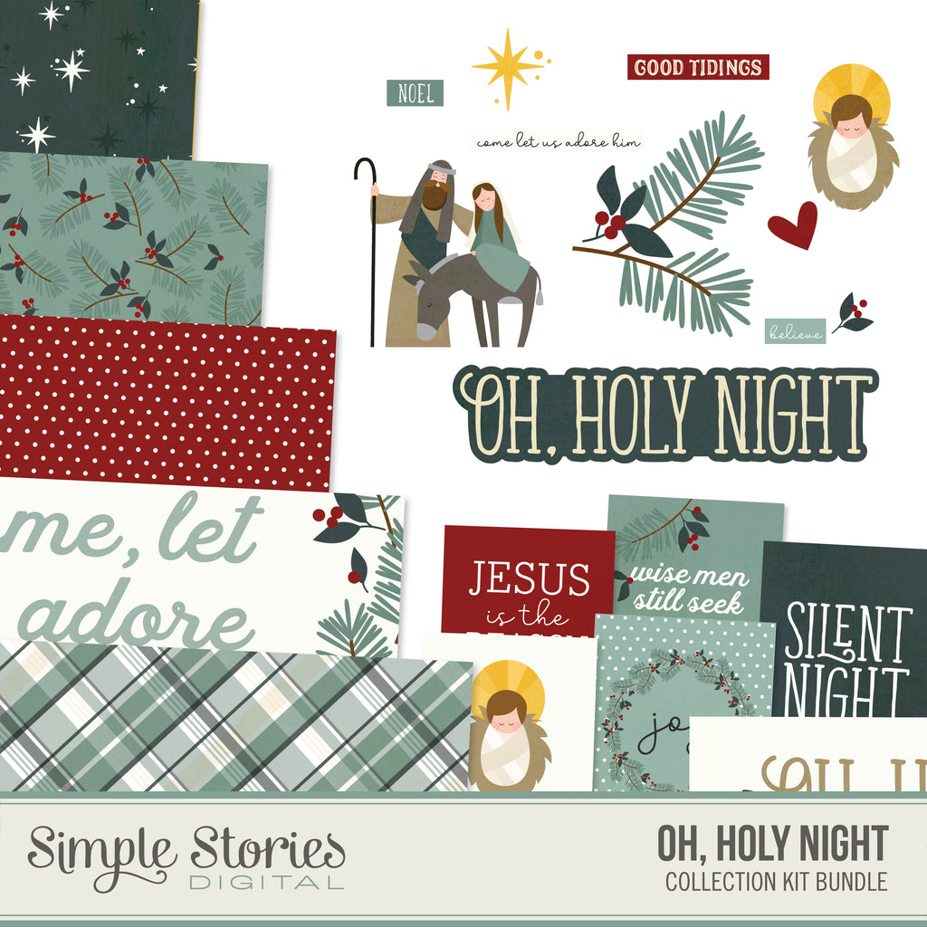 Oh, Holy Night Digital Simple Set Bundle