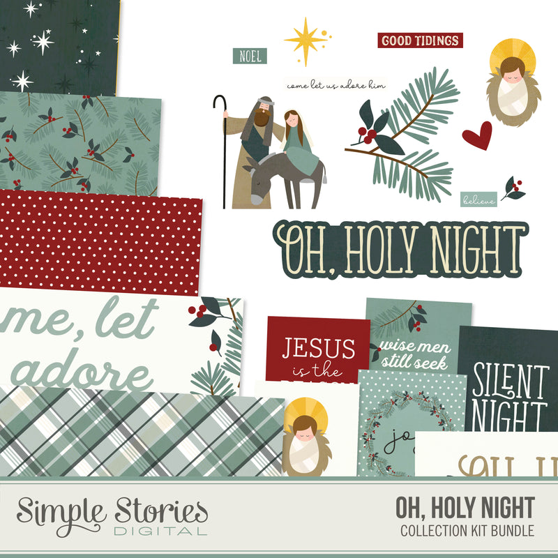 Oh, Holy Night Digital Simple Set Bundle